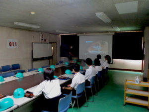 浜田養護学校工場見学